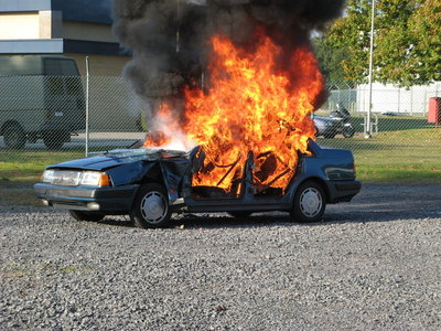 Insurance fraud plan goes up in smoke
