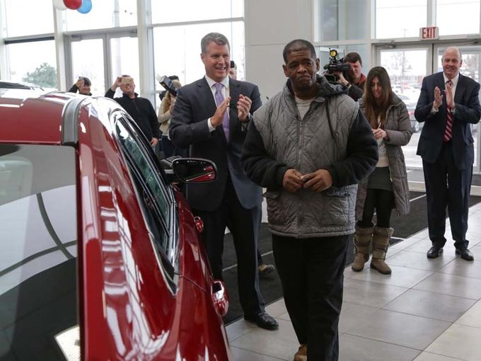 Lighter Side: Free car for dedicated factory worker