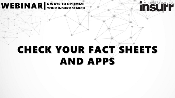 Check Your Fact Sheets and Apps