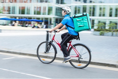 Skip the dishes bike hot sale courier