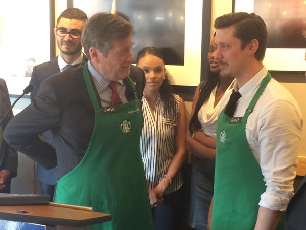 Toronto Mayor issues 10 per cent challenge to employers